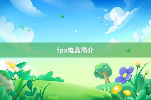 fpx电竞简介